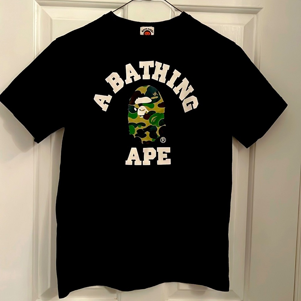 Bape kids shirt size 160 in black